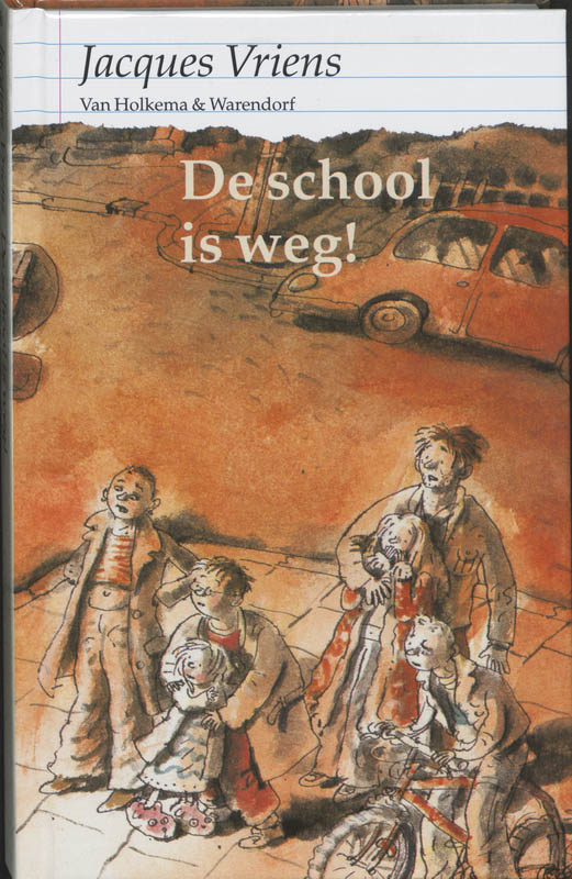 Omslag van De school is weg!