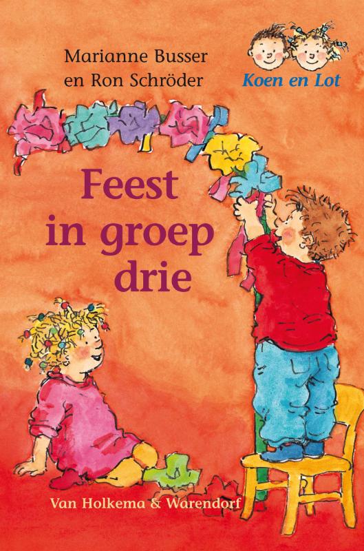 Omslag van Feest in groep drie