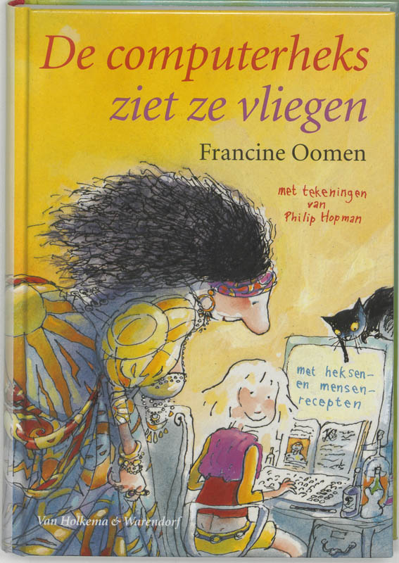 Omslag van De computerheks ziet ze vliegen