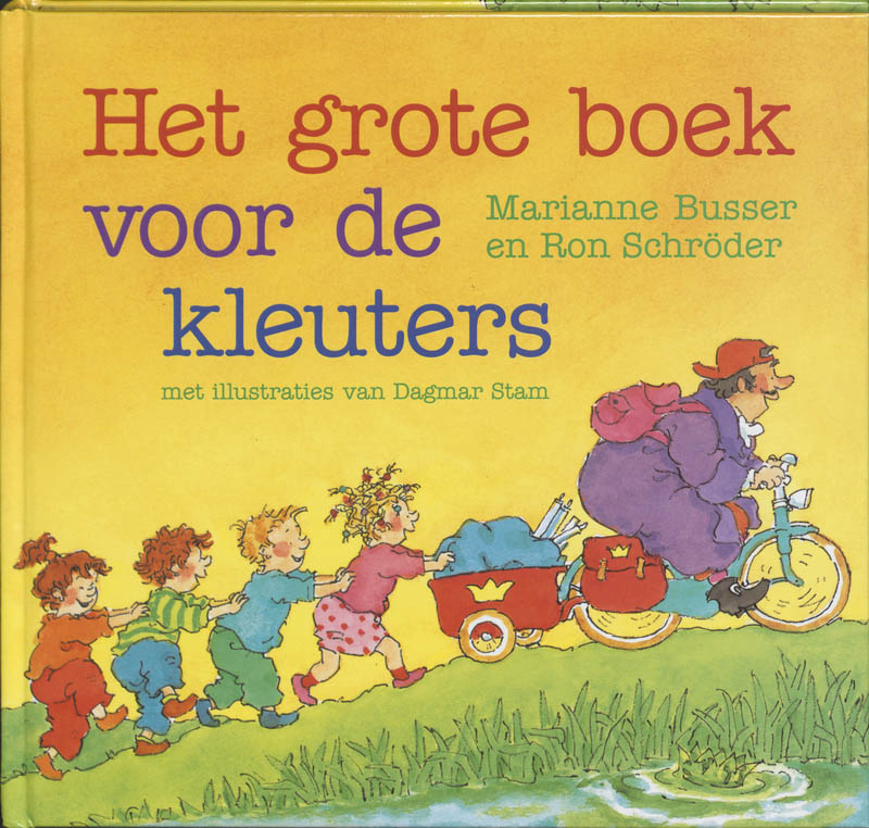 Omslag van Het grote boek voor de kleuters