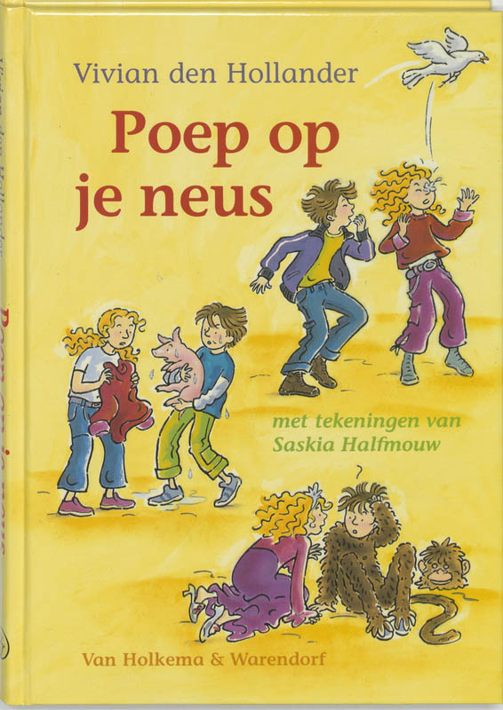 Omslag van Poep op je neus