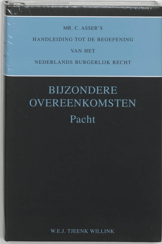 Omslag van Bijzondere overeenkomsten