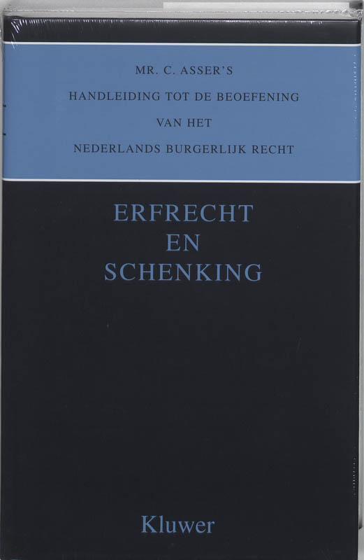 Omslag van Erfrecht en schenking