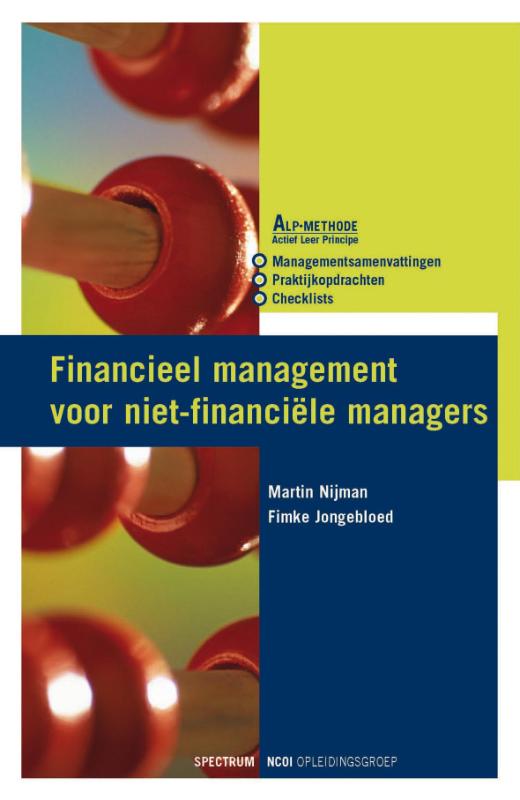 Omslag van Financieel management voor niet financiele managers