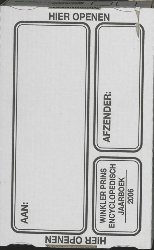Omslag van 2006 bij 7e druk