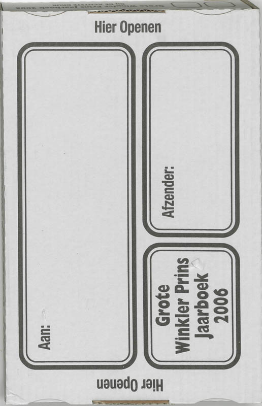 Omslag van 2006 BIJ 8E DRUK