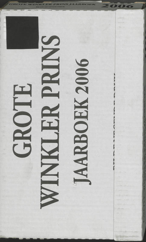 Omslag van 2006 bij 9e druk
