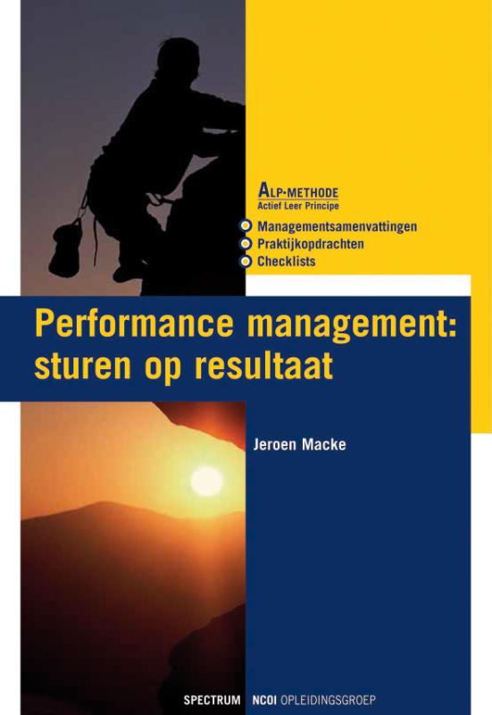 Omslag van Performance management