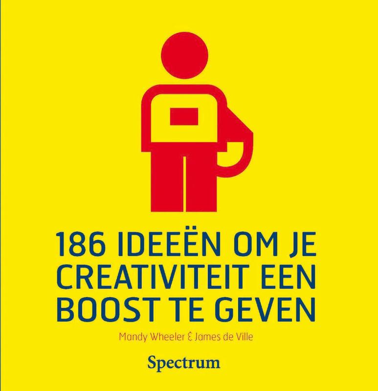 Omslag van 186 ideeen om je creativiteit een boost te geven