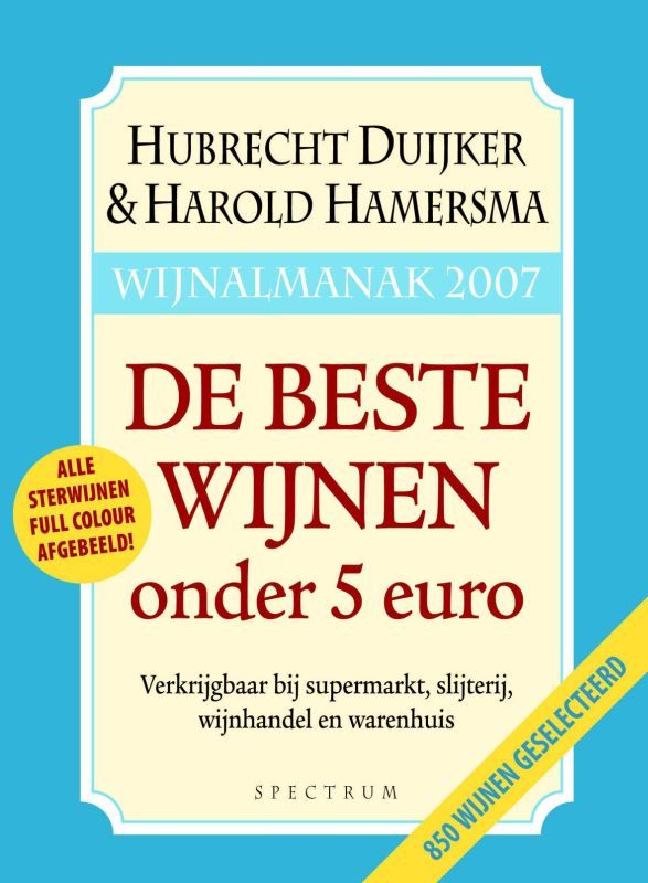Omslag van Wijnalmanak 2007