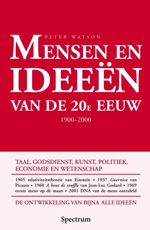 Omslag van Mensen en ideeen van de 20ste eeuw
