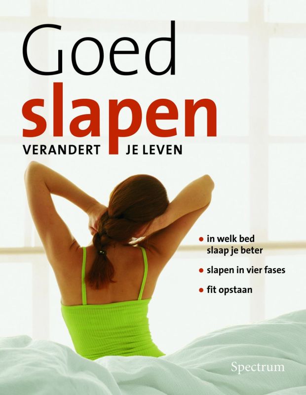 Omslag van Goed slapen