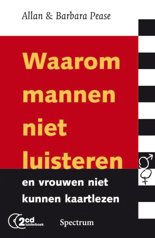 Omslag van Waarom mannen niet luisteren en vrouwen niet kunnen kaartlezen