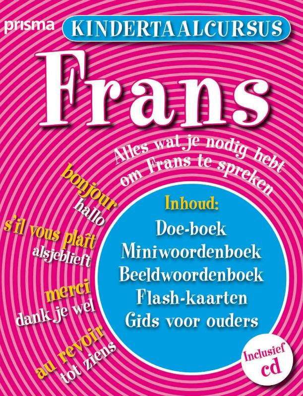 Omslag van Prisma kindertaalcursus Frans