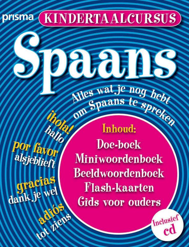 Omslag van Prisma kindertaalcursus Spaans
