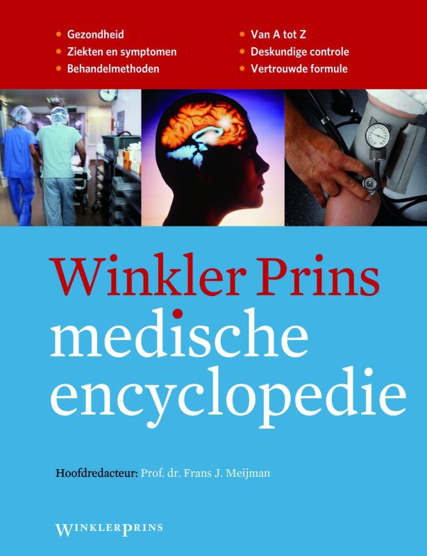 Omslag van Winkler Prins medische encyclopedie