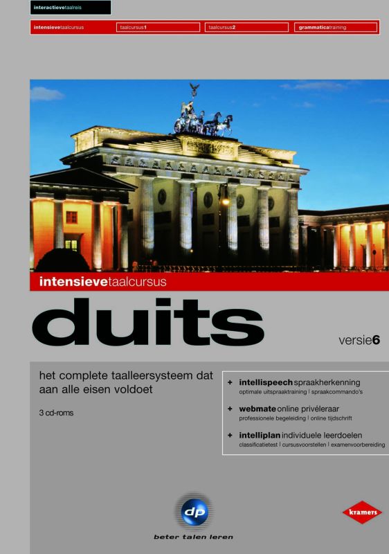 Omslag van Intensieve Taalcursus Duits