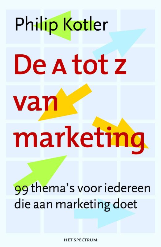 Omslag van De A tot Z van marketing