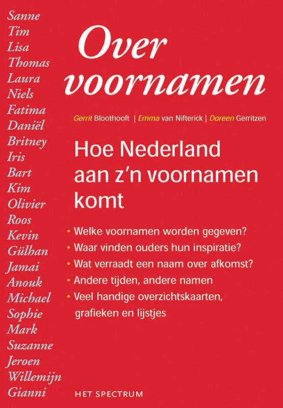 Omslag van Over voornamen
