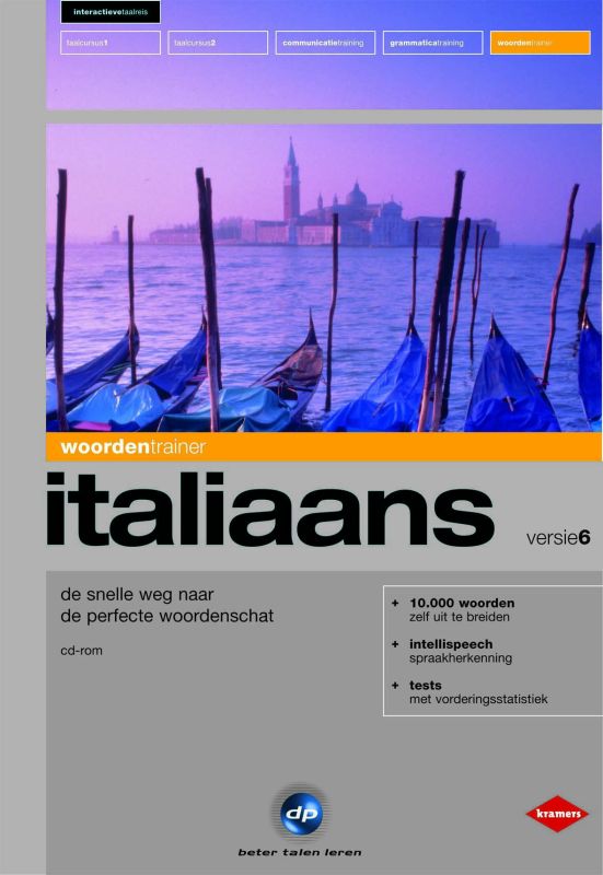 Omslag van Woordentrainer Italiaans