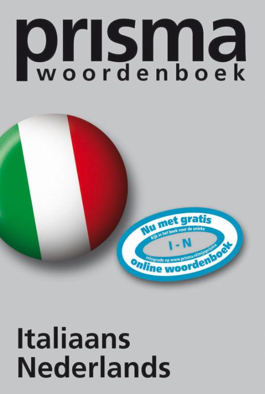 Omslag van Prisma woordenboek Italiaans-Nederlands