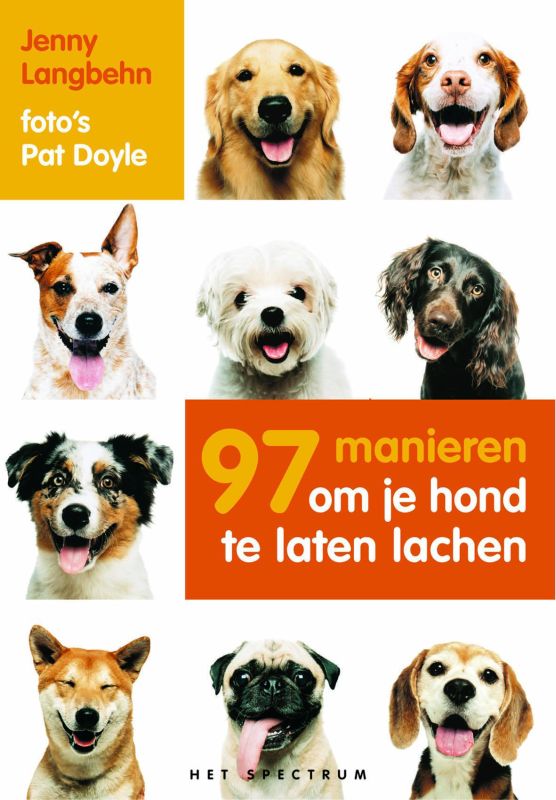 Omslag van 97 manieren om je hond te laten lachen