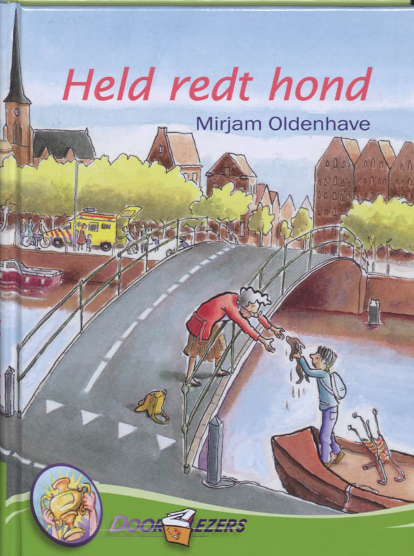 Omslag van Held redt hond
