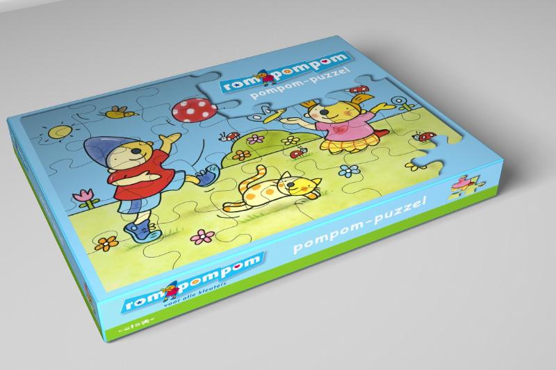 Omslag van Pompom puzzel