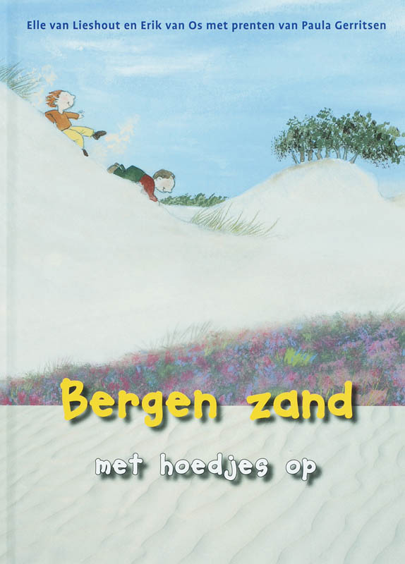 Omslag van Bergen zand met hoedjes op