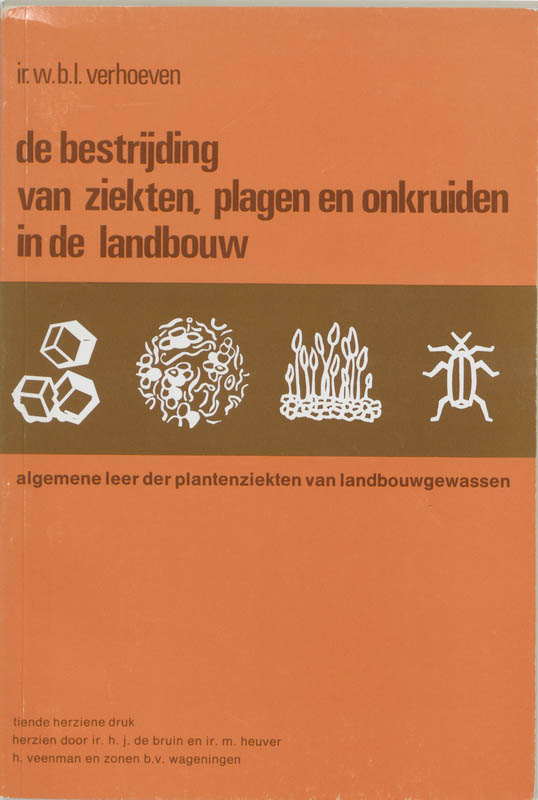 Omslag van Bestrijding ziekten in landbouw