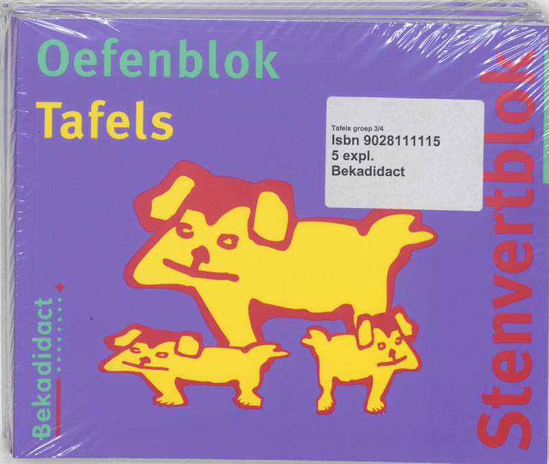 Omslag van Oefenblok