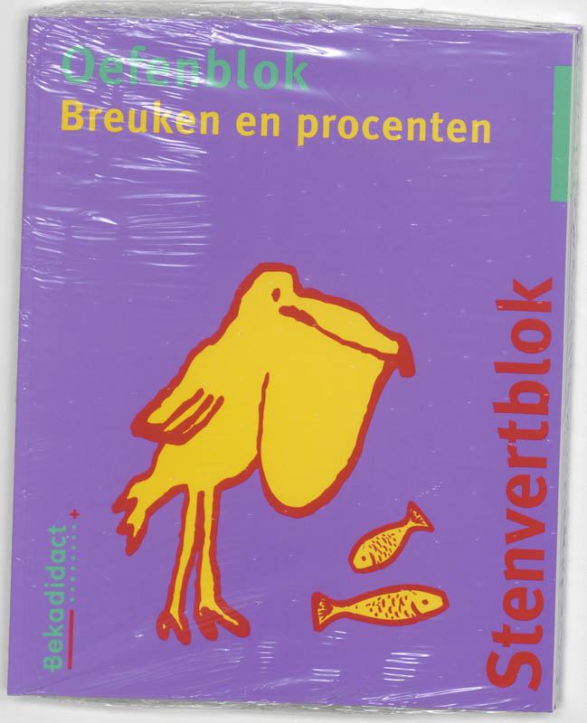 Omslag van Breuken en procenten Groep 7/8 5 ex