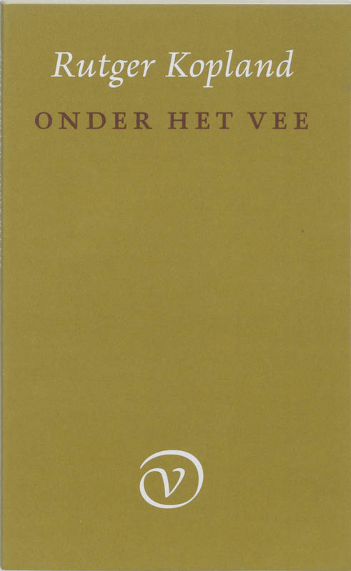 Omslag van Onder het vee