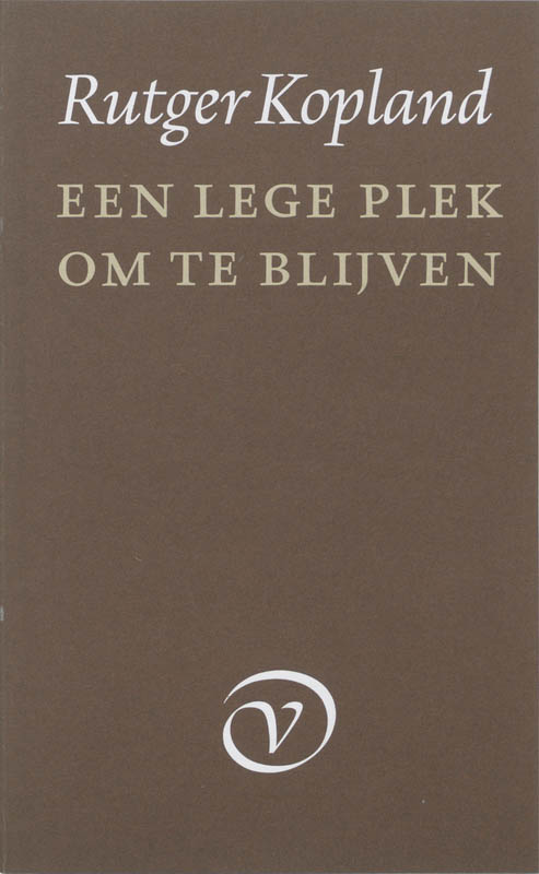 Omslag van Een lege plek om te blijven