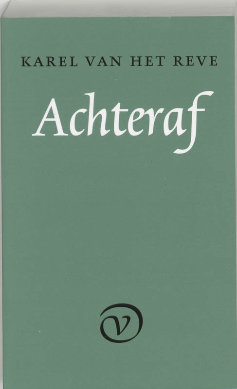 Omslag van Achteraf