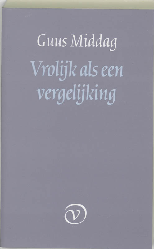 Omslag van Vrolijk als een vergelijking