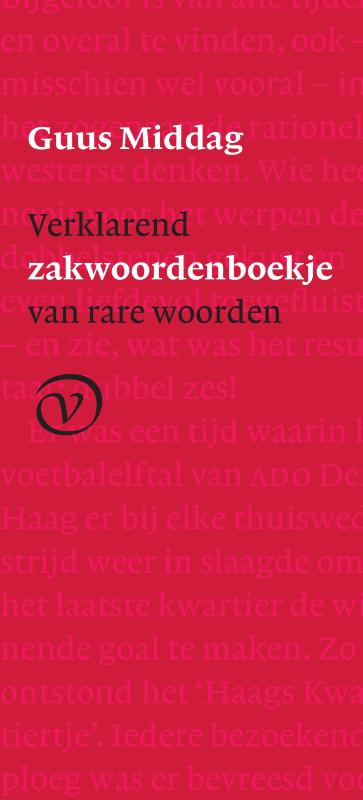 Omslag van Verklarend zakwoordenboekje van rare woorden