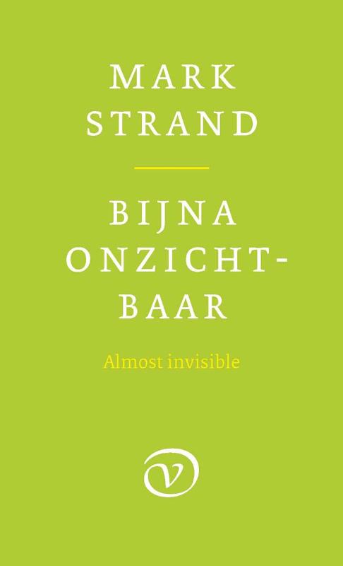 Omslag van Bijna onzichtbaar / Almost invisible