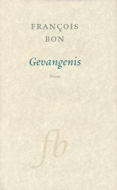 Omslag van Gevangenis