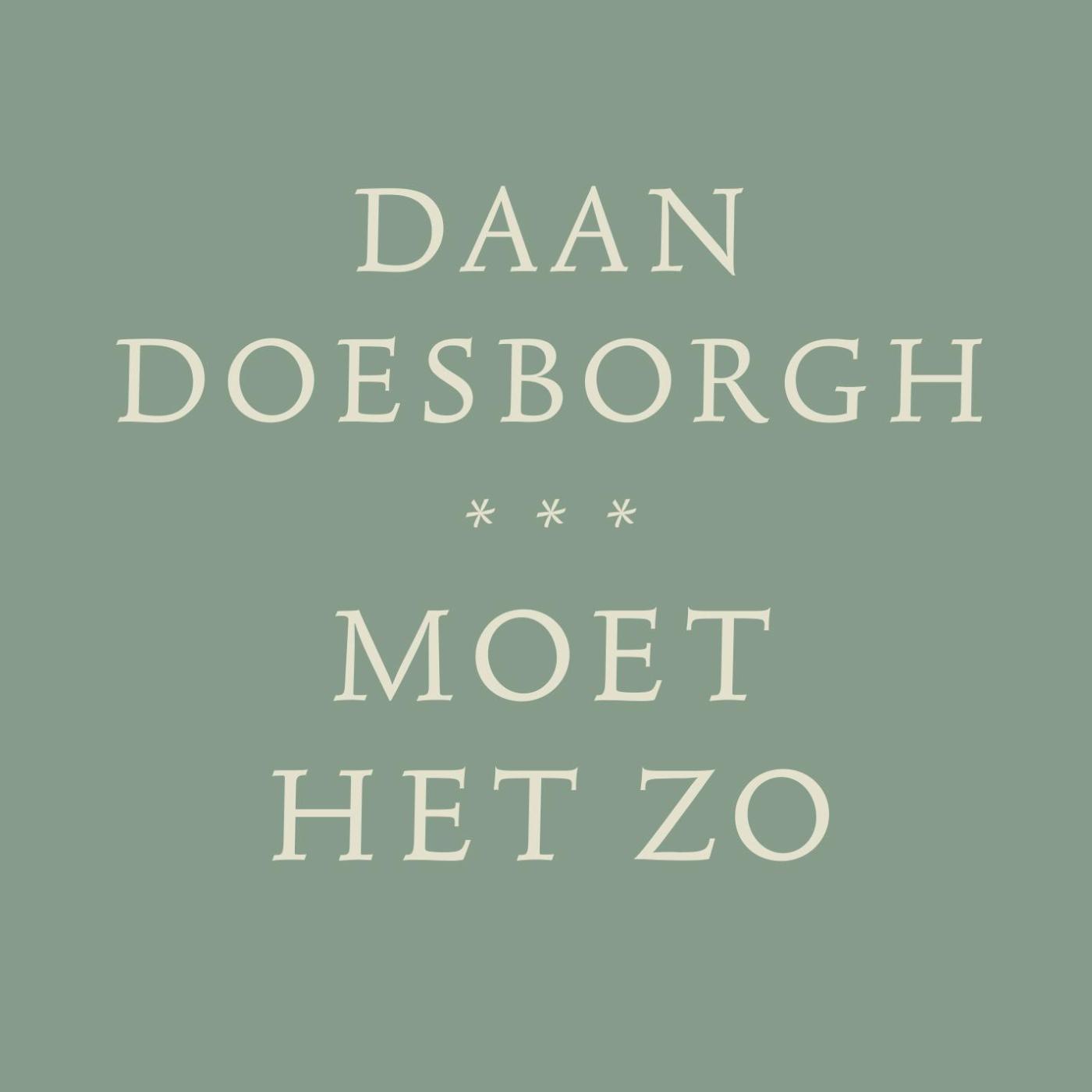 Omslag van Moet het zo