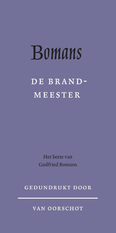 Omslag van De brandmeester