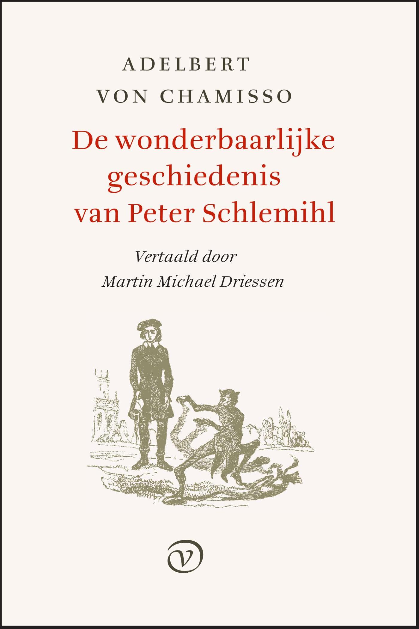 Omslag van De wonderbaarlijke geschiedenis van Peter Schlemihl