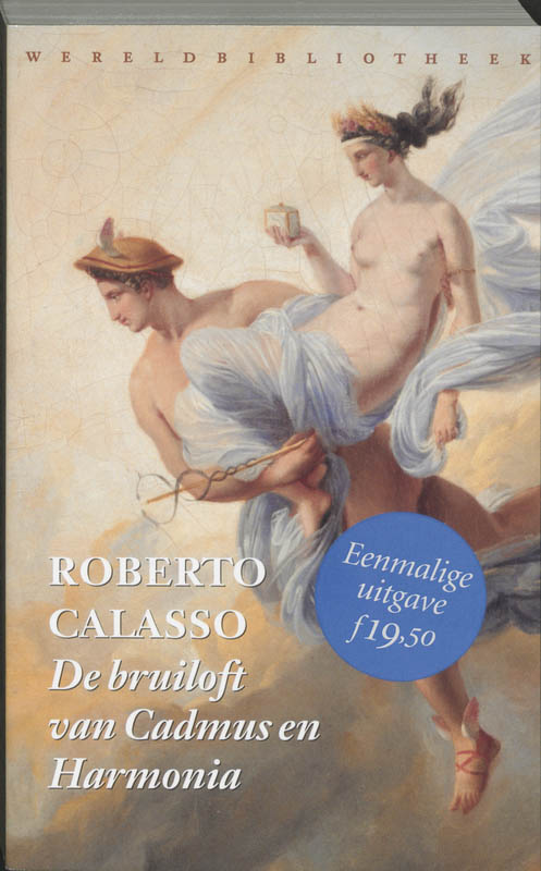 Omslag van De bruiloft van Cadmus en Harmonia