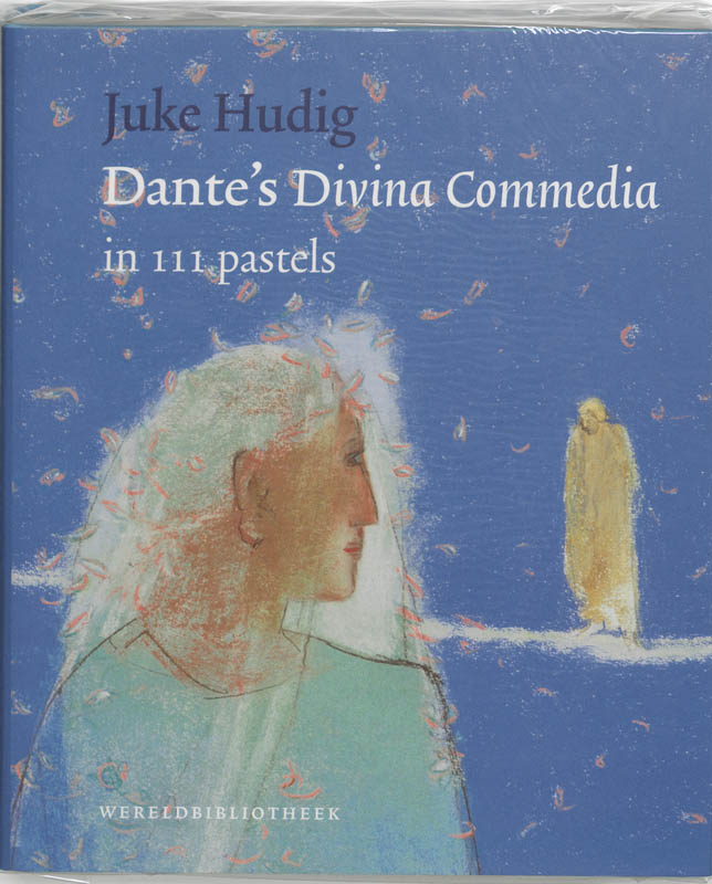 Omslag van Dante's Divina Commedia in 111 pastels