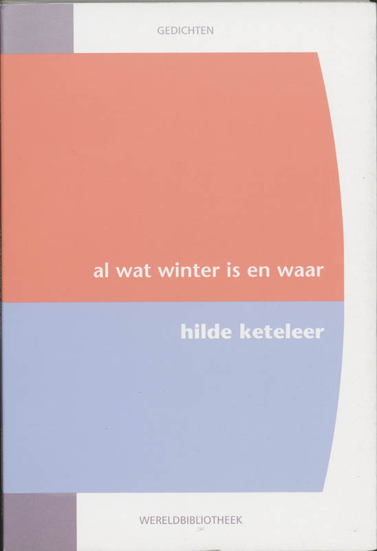 Omslag van Al wat winter is en waar