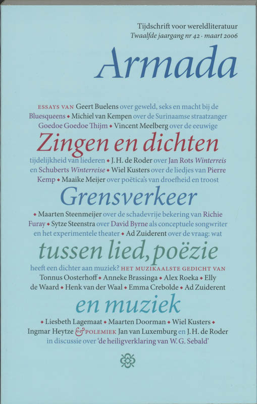 Omslag van 42 zingen en dichten