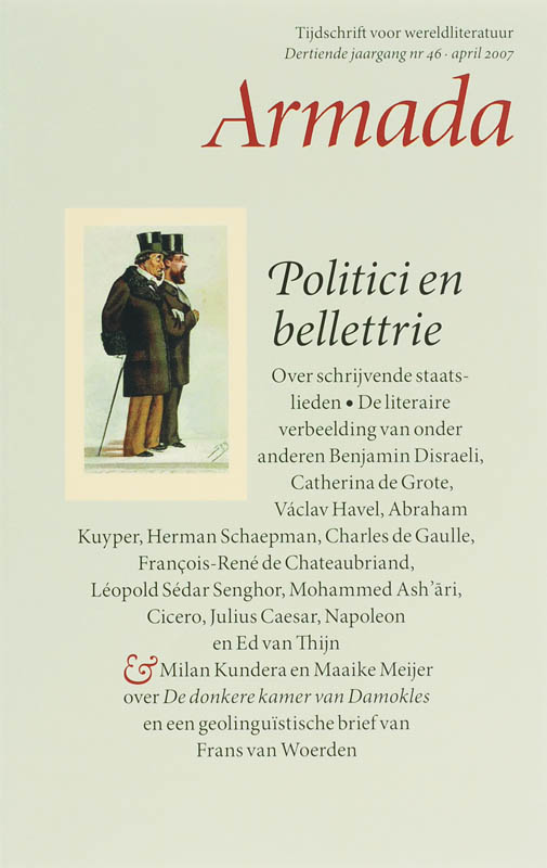 Omslag van 46 Politici en bellettrie