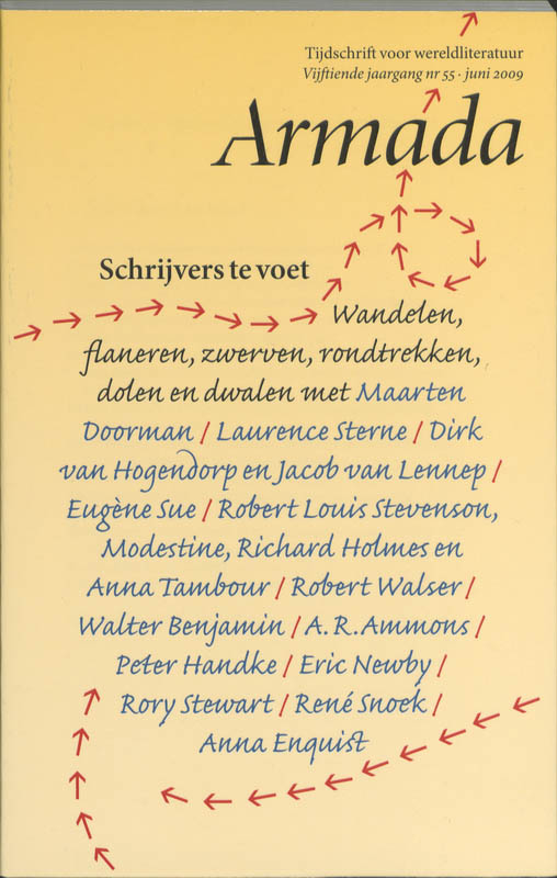 Omslag van Schrijvers te voet
