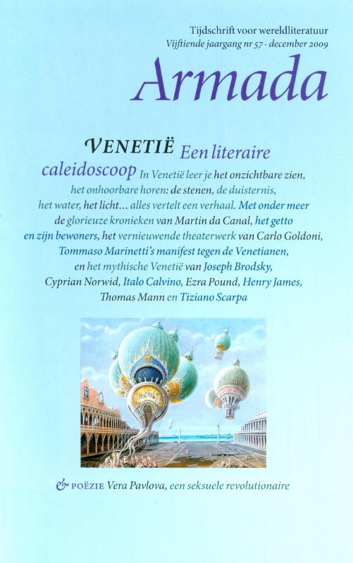 Omslag van 57 Venetië, een literaire caleidoscoop