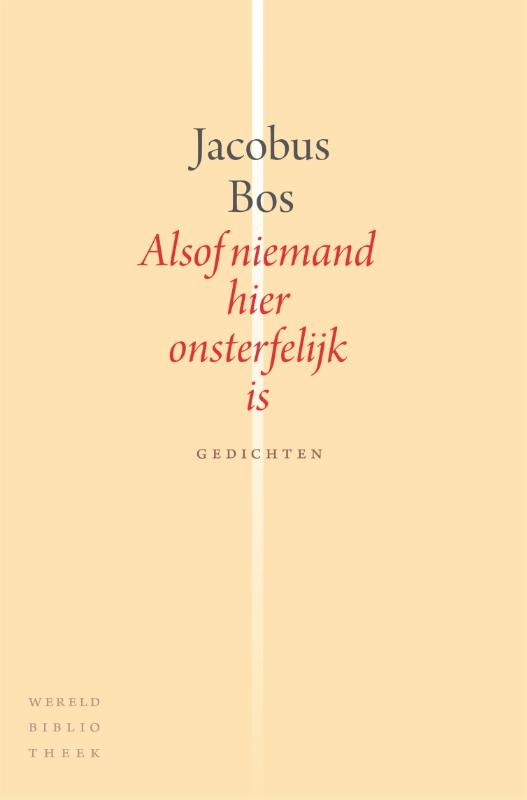 Omslag van Alsof niemand hier onsterfelijk is